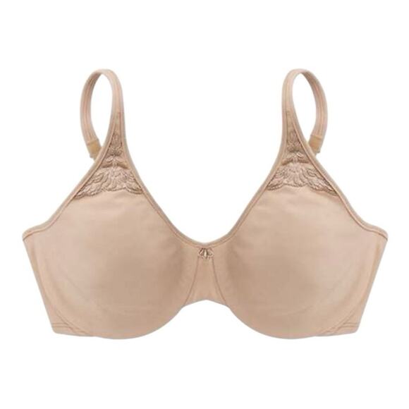Bali Women's Seamless Minimizer Underwire Bra Soft Taup DF3385‎ Size 42DDD Beige - Picture 1 of 8